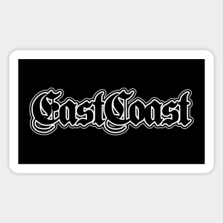 East Coast Hip Hop T-Shirt Magnet